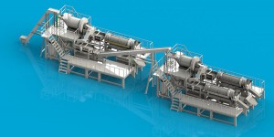 Dense medium sorting machine