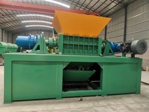 Heavy duty planetary gear Double shaft shredder metal shredder
