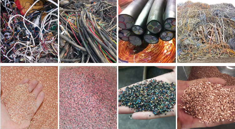 Bottom price Copper Granulator Recycling Machine - mini type copper wire recycling machine with lower power consumption – Baonan detail pictures