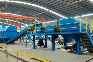 Refrigerator Recycling Plant Vertical Shredders