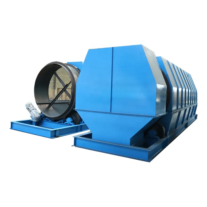 MSW sorting line city waste recycling plant